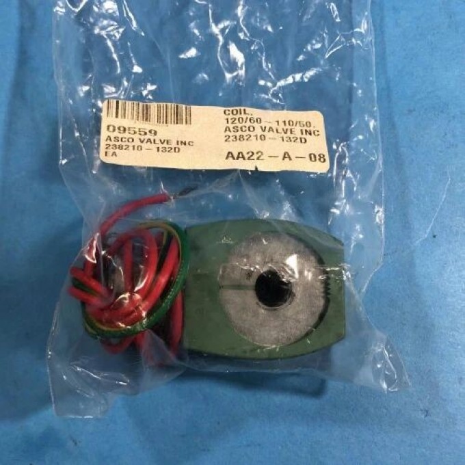 Катушка электромагнитного клапана ASCO 120В 9.1Вт ASCO-238210-132-D-COIL120V-FB-COIL-9.1WATTS